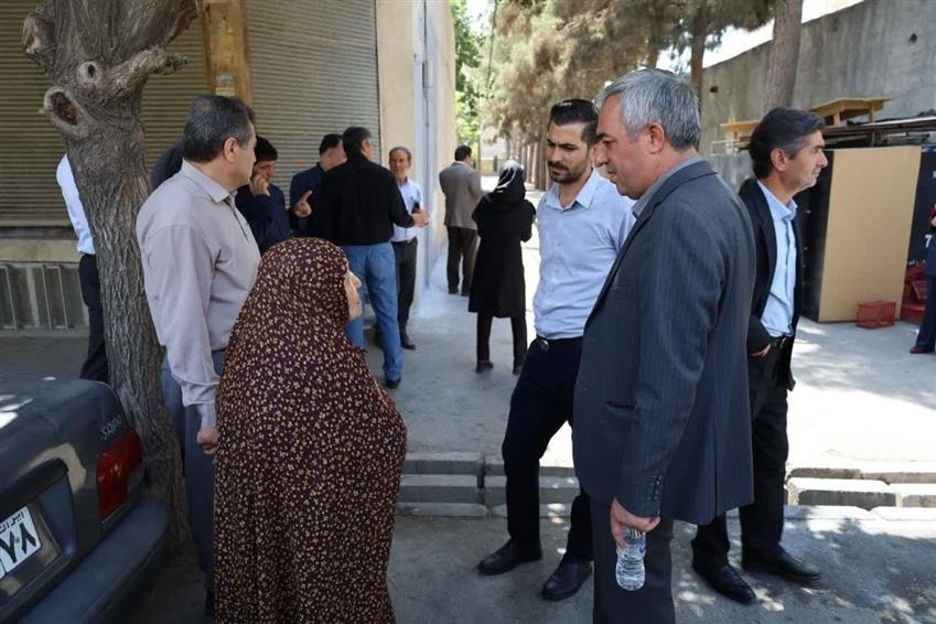 بازدید میدانی مدیریت شهری باغستان از محله دهمویز؛ گامی در مسیر توسعه متوازن و رفع مطالبات شهروندان